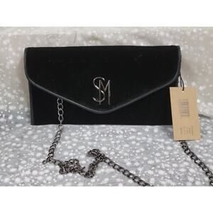 Steve Madden Velvet Clutch/Crossbody NWT
